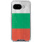 Bulgarian Flag Distressed Google Pixel 9a Clear Case